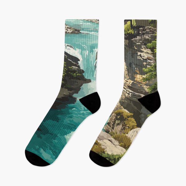 Item preview, Athabasca Falls Alberta | Jasper National Park Scenery designed and sold by TuncGK.