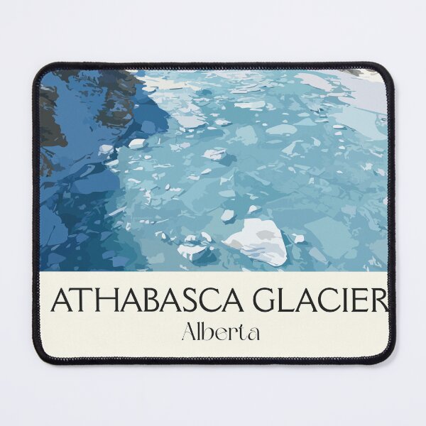 Item preview, Athabasca Glacier Alberta | Columbia Icefield Art Print designed and sold by TuncGK.
