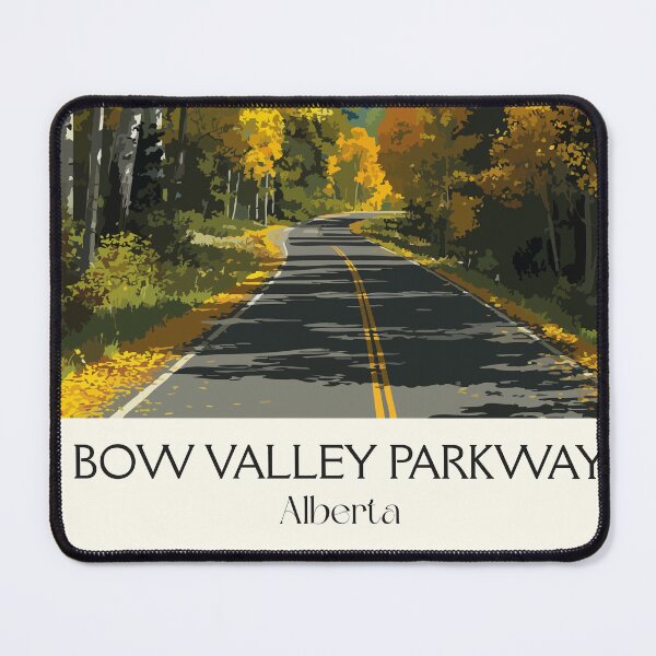 Item preview, Bow Valley Parkway Alberta | Scenic Autumn Drive Art designed and sold by TuncGK.