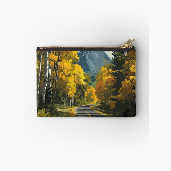 Item preview, Bow Valley Parkway Alberta | Scenic Autumn Drive Art designed and sold by TuncGK.
