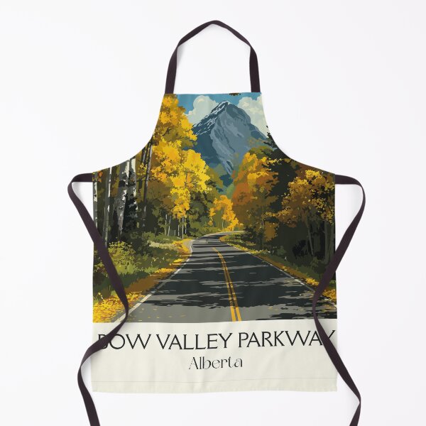 Item preview, Bow Valley Parkway Alberta | Scenic Autumn Drive Art designed and sold by TuncGK.