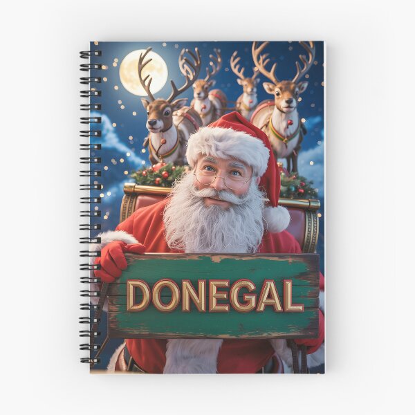 Item preview, Donegal Santa Claus with Reindeers designed and sold by OliDesigns.