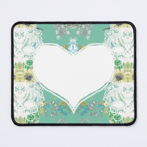 Item preview, Garbage Patch Heart Frame designed and sold by Tiber Valley Design.