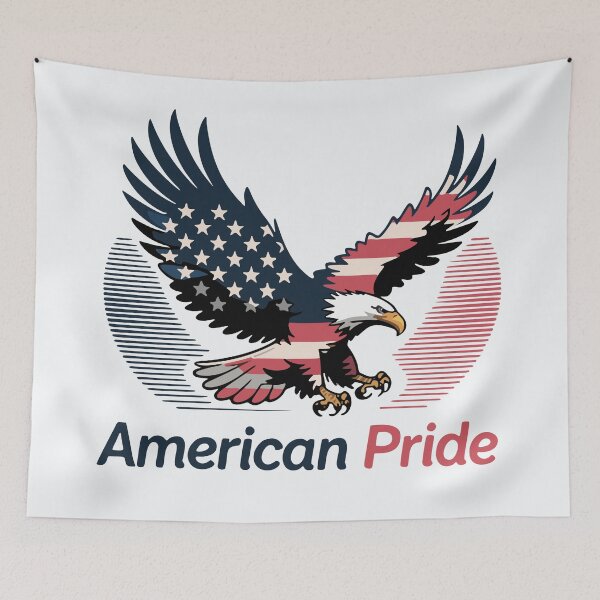 Item preview, American Pride USA Eagle Flag Patriotic Design designed and sold by cabana.space.