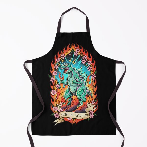 Item preview, KING OF MONSTERS Retro Kaiju Lizard designed and sold by CoffinsArt.