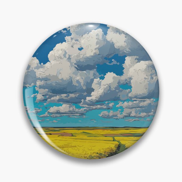Item preview, Camrose Alberta | Prairie Canola Fields Scenery Art designed and sold by TuncGK.
