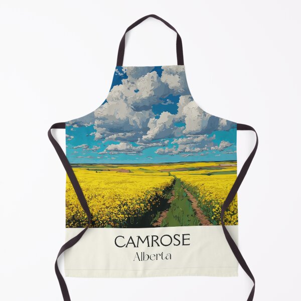 Item preview, Camrose Alberta | Prairie Canola Fields Scenery Art designed and sold by TuncGK.