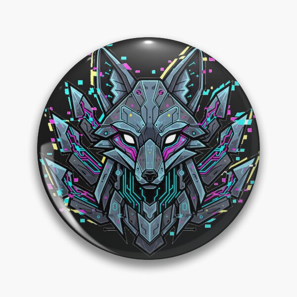 Item preview, CyberFoxKitsune|PolygonCircuit|NeoJapanAnimal|FuturisticFox|TechwearLogo designed and sold by DarkNight9.