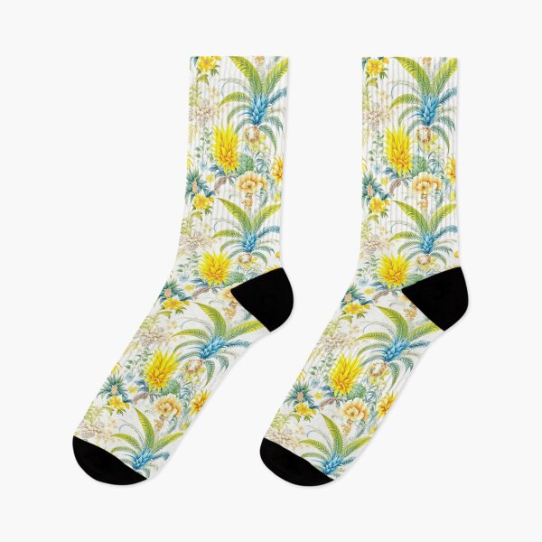 Item preview, Abstract Tropical Flowers And Fruits Pattern designed and sold by LanaGustavsson.