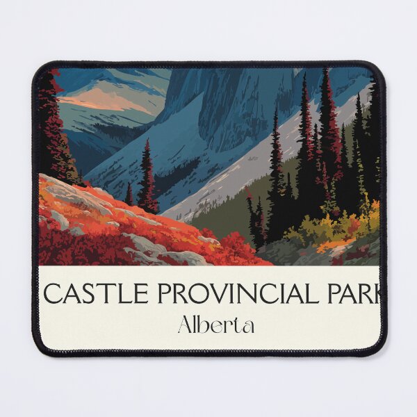 Item preview, Castle Provincial Park Alberta | Rocky Mountain Scenery Art designed and sold by TuncGK.