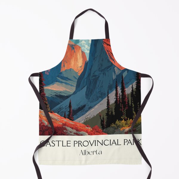 Item preview, Castle Provincial Park Alberta | Rocky Mountain Scenery Art designed and sold by TuncGK.