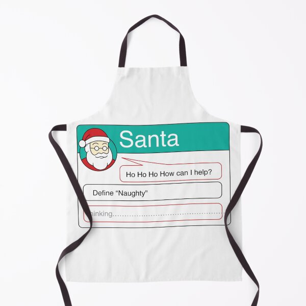Item preview, Santa Chatbot - Define "Naughty" designed and sold by DesertG.