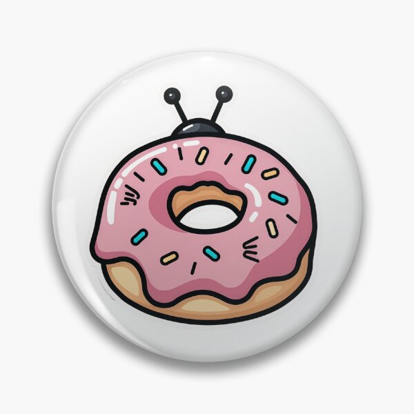 Item preview, National Donut Day Developer Sticker | Debug Donut | Programmer Bug Gift designed and sold by ColoredPanda.