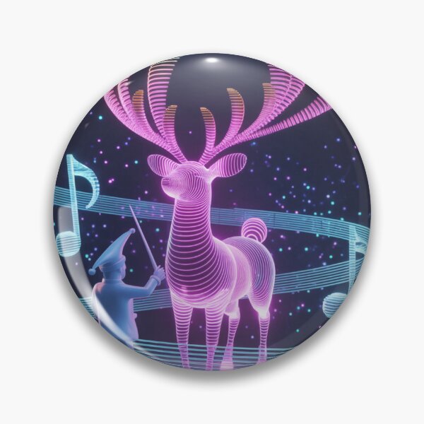 Item preview, Holo-Reindeer Anthem designed and sold by McVrax.