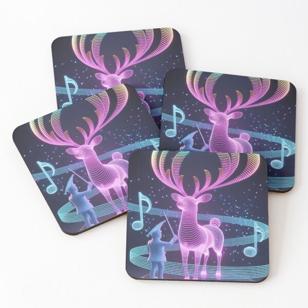 Item preview, Holo-Reindeer Anthem designed and sold by McVrax.