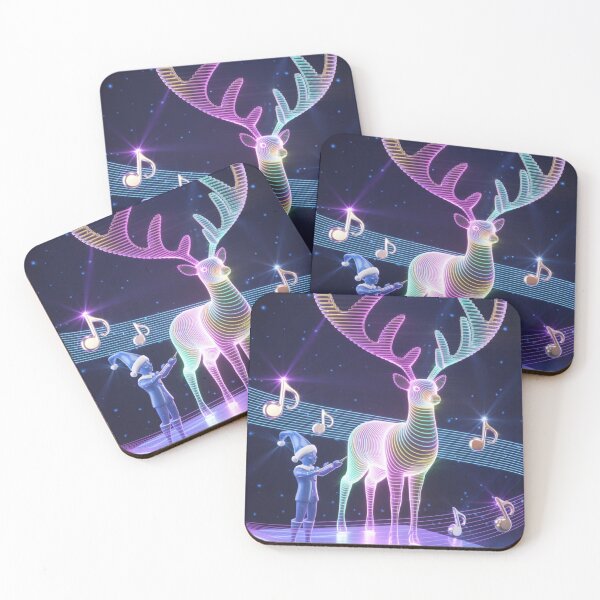 Item preview, Holo-Reindeer Anthem designed and sold by McVrax.