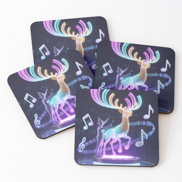Item preview,  Holo-Reindeer Anthem designed and sold by McVrax.