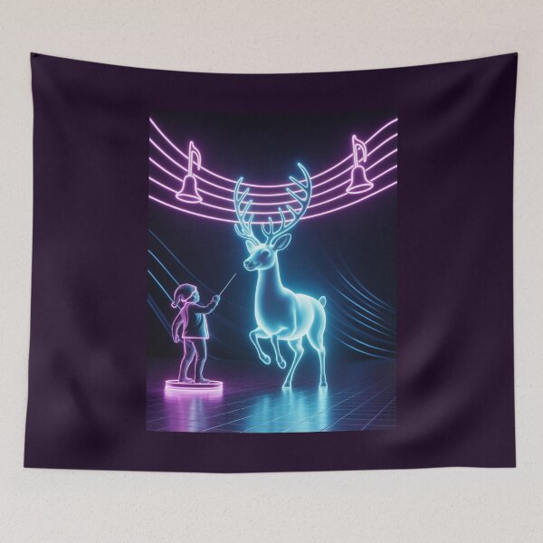 Item preview, Holo-Reindeer Anthem designed and sold by McVrax.