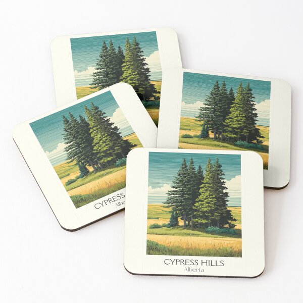 Item preview, Cypress Hills Alberta | Interprovincial Park Scenery Art designed and sold by TuncGK.