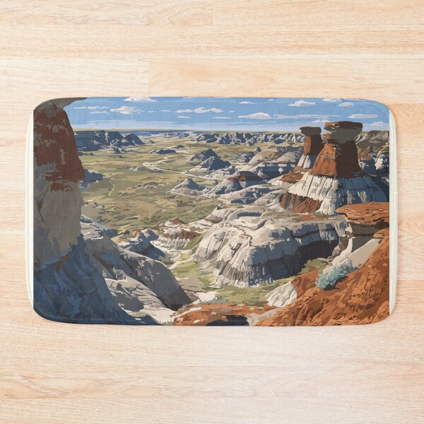 Item preview, Dinosaur Provincial Park | Alberta Badlands Scenery Art designed and sold by TuncGK.