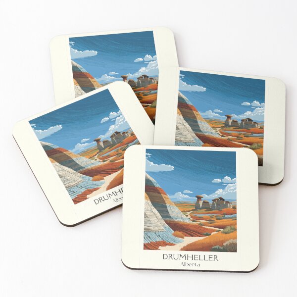 Item preview, Drumheller Alberta | Canadian Badlands Hoodoos Art designed and sold by TuncGK.