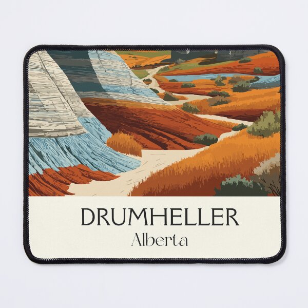 Item preview, Drumheller Alberta | Canadian Badlands Hoodoos Art designed and sold by TuncGK.