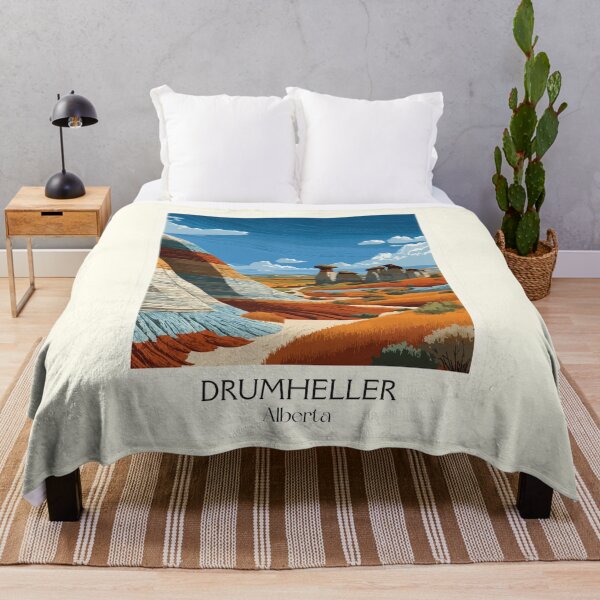Item preview, Drumheller Alberta | Canadian Badlands Hoodoos Art designed and sold by TuncGK.
