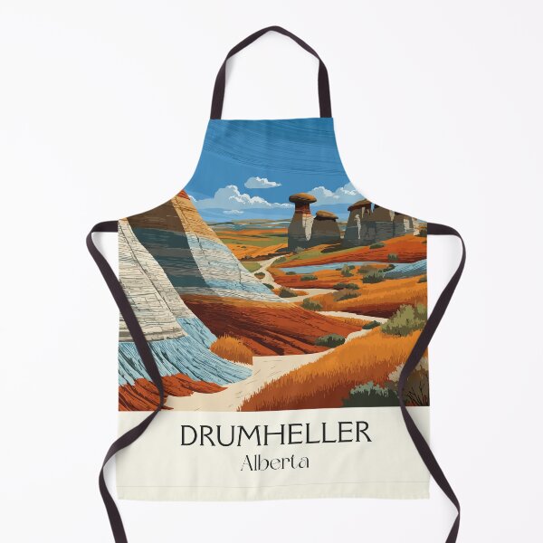 Item preview, Drumheller Alberta | Canadian Badlands Hoodoos Art designed and sold by TuncGK.