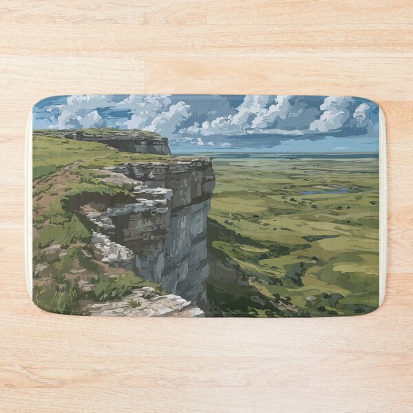Item preview, Dry Island Buffalo Jump | Alberta Badlands Lookout Art designed and sold by TuncGK.