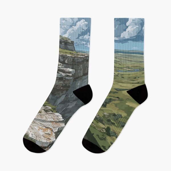 Item preview, Dry Island Buffalo Jump | Alberta Badlands Lookout Art designed and sold by TuncGK.