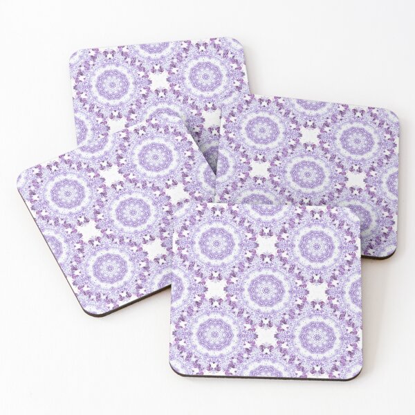 Item preview, Lace Floral Mandala Pattern in Mauve designed and sold by Artistestella.