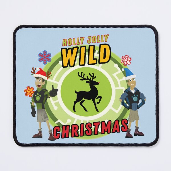 Item preview, Wild Creature Christmas - Holly Jolly Reindeer Power! designed and sold by YonderAndBeyond.