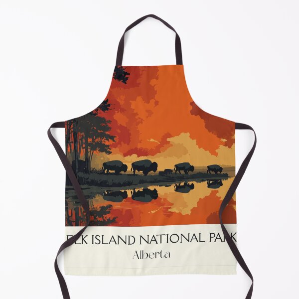 Item preview, Elk Island National Park | Bison Prairie Sunset Art designed and sold by TuncGK.