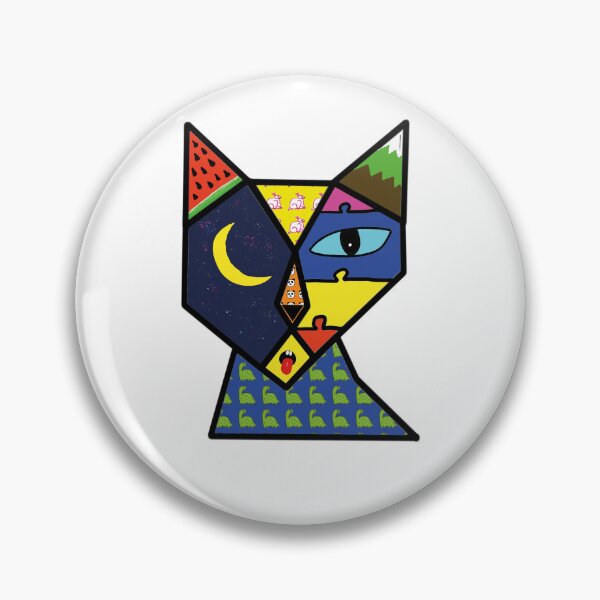 Item preview, Picasso-style Cat (Pick Us, O!) designed and sold by flaminGo ©.