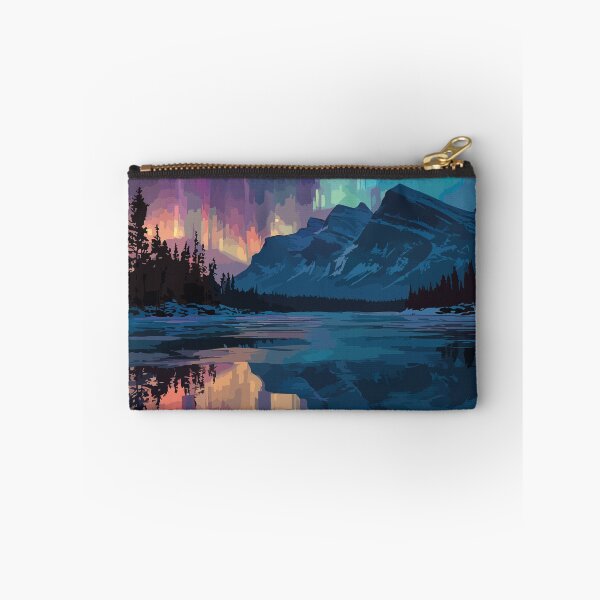 Item preview, Fort McMurray Alberta | Northern Lights & Boreal Forest Art designed and sold by TuncGK.