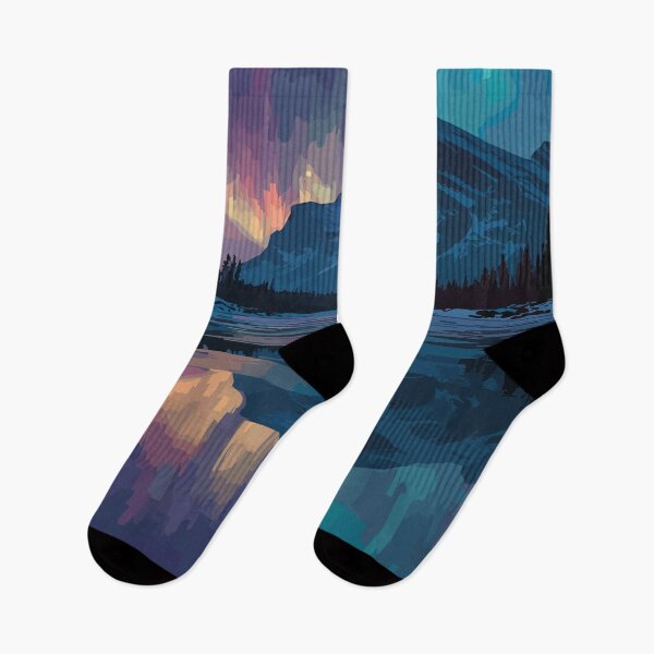 Item preview, Fort McMurray Alberta | Northern Lights & Boreal Forest Art designed and sold by TuncGK.