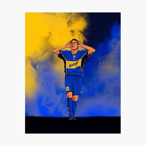 Riquelme Celebration Boca Juniors
