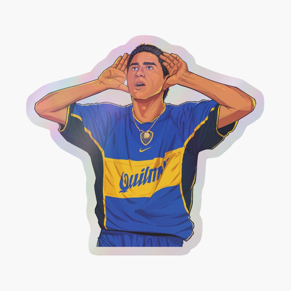 Riquelme Celebration Boca Juniors Half version