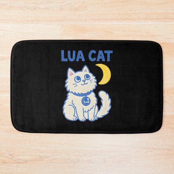 Item preview, Lua Cat – Moonlight Programming Magic designed and sold by Nerd Romance Café.