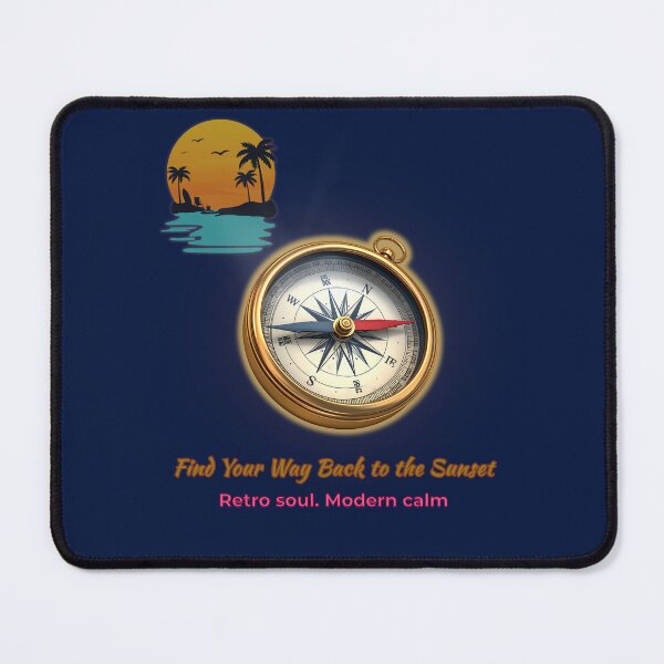 Item preview, Find Your Way Back to the Sunset designed and sold by FLOOVOStudio.