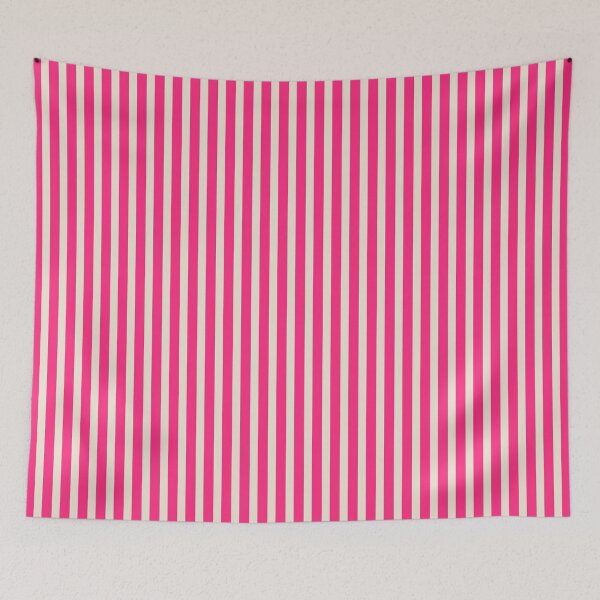 Item preview, Pink and Cream Narrow Stripes designed and sold by Jeallan Designs.