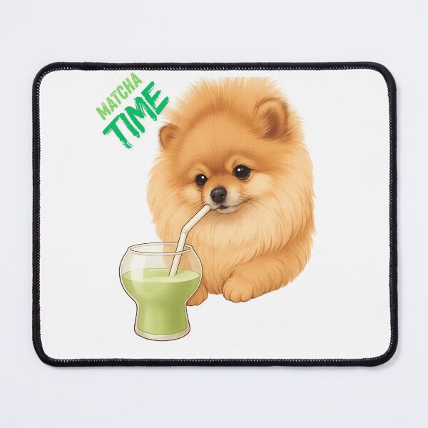 Item preview, Pomeranian with matcha designed and sold by Fmumerch.