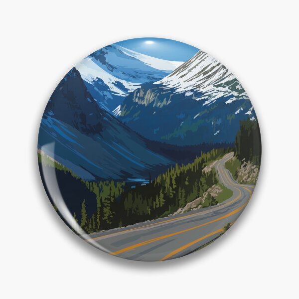 Item preview, Icefields Parkway Alberta | Scenic Rockies Road Trip Art designed and sold by TuncGK.