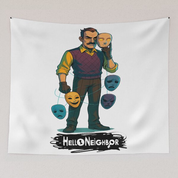 Item preview, HELLO NEIGHBOR – FACES OF DECEPTION designed and sold by NAJURE.