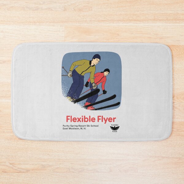 Item preview, Vintage Flexible Flyer Ski Poster – Retro Winter Sports Wall Art | Classic Ski Jump Design for Adventure & Mountain Lovers designed and sold by paulo silveira.