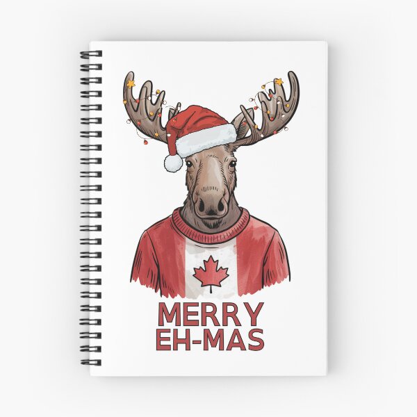 Item preview, Canadian Moose Christmas Is Coming – Funny Holiday T-Shirt Design designed and sold by ketkacreations.