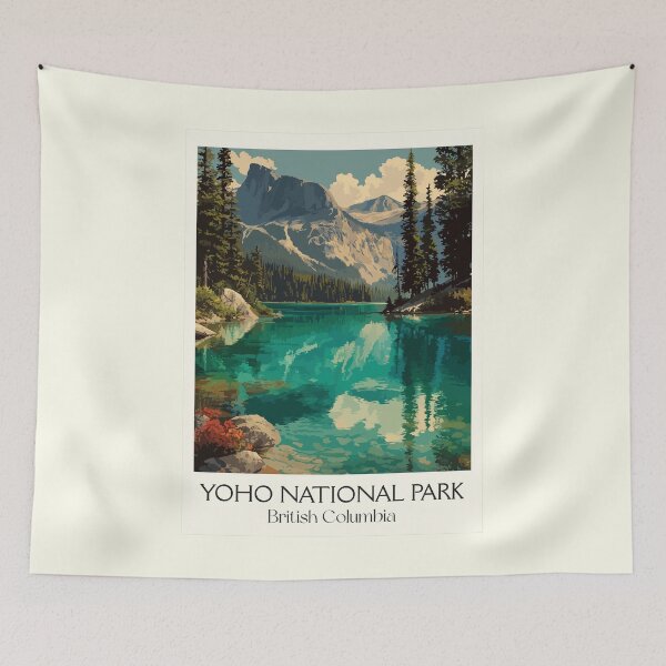 Item preview, Yoho National Park BC | Lake O'Hara Alpine Scenery Art designed and sold by TuncGK.