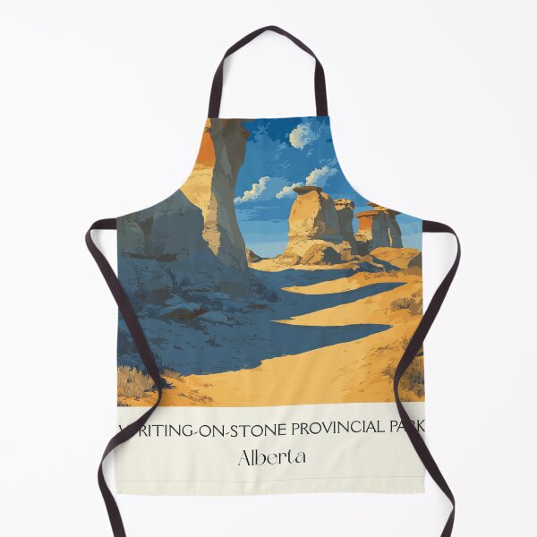 Artikelvorschau, Inschriften auf Steinen: Alberta Hoodoos | Badlands-Kunstdruck entworfen und verkauft von TuncGK.
