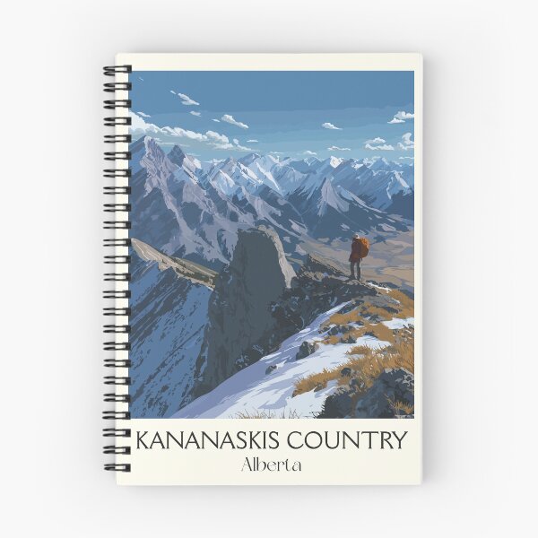 Item preview, Kananaskis Country Alberta | Rocky Mountain Hiker Art designed and sold by TuncGK.