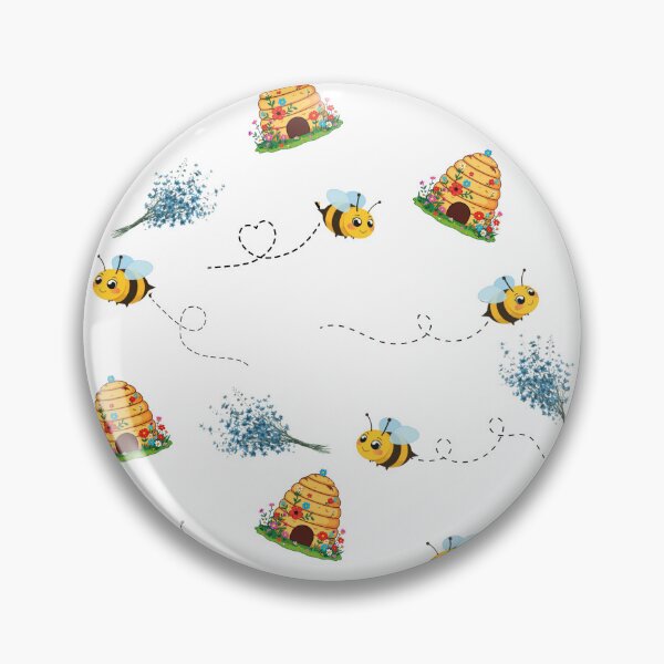 Item preview, Cute Batch of Honey Bees designed and sold by HoneyBreezeCo.